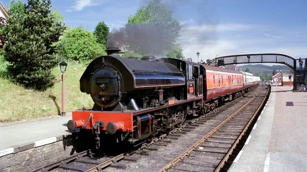 Scottish steam railway